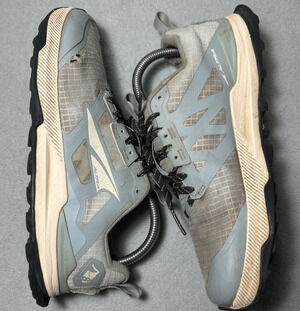 Altra Lone Peak 8 Shoes Women 8 Light Blue Lightweight Running Barefoot Trail